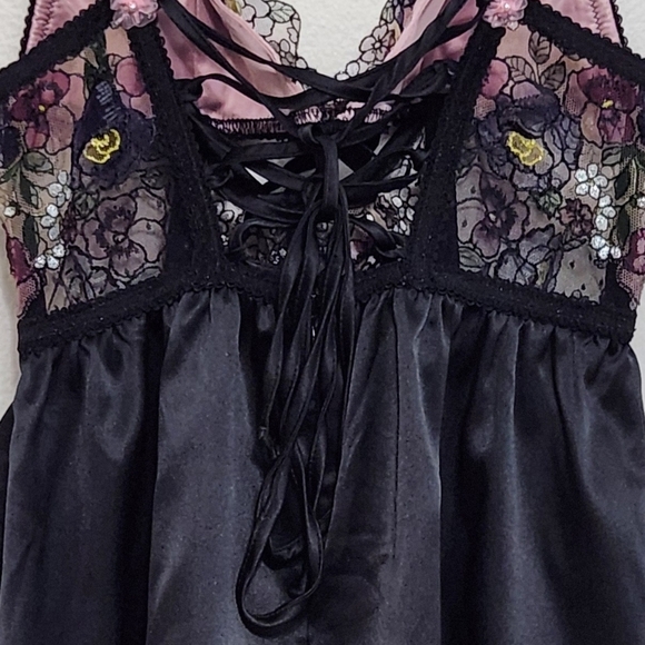 New!For Love and Lemons Clara Floral Lace Romper - Picture 11 of 14